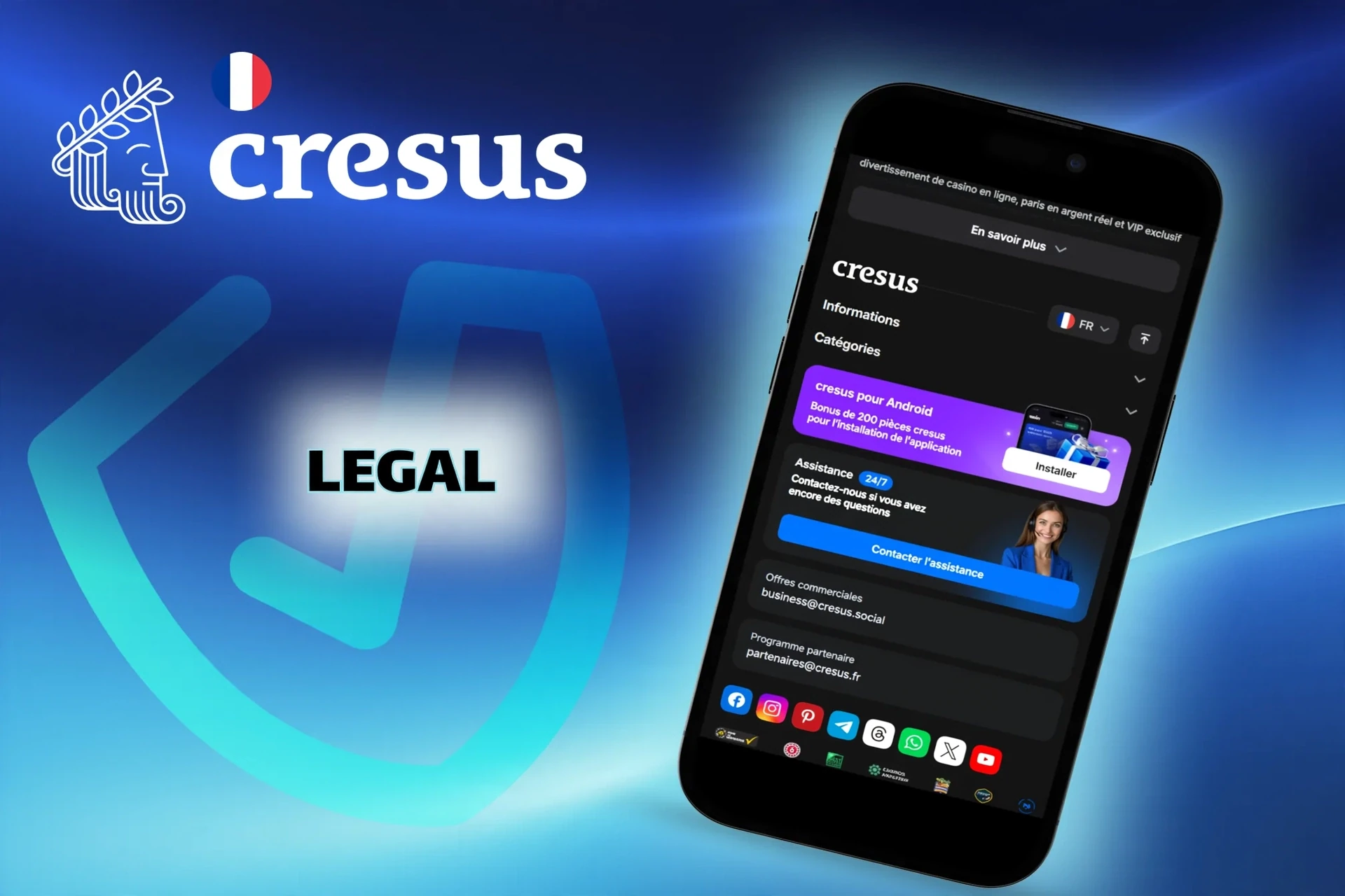 Comment s’inscrire étape par étape sur le casino en ligne Cresus Casino